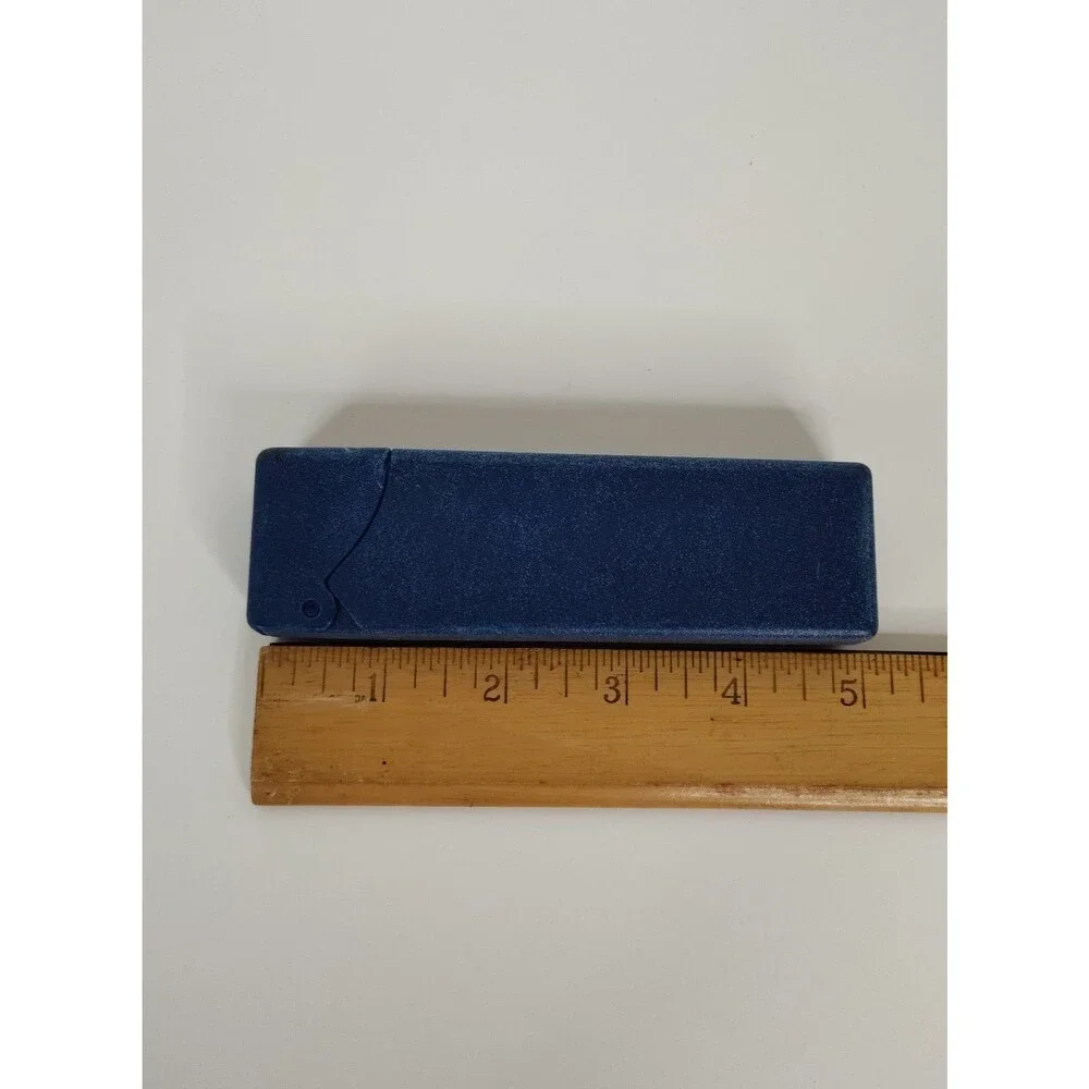 Vintage Tampax carrier case Blue